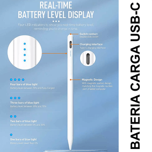 Lápiz Digital Óptico Stylus Alta Precisión Capacitivo USB-C