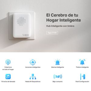 Hub Inteligente Con Timbre Incorporado Tp-link Tapo H100