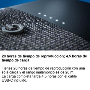 Kit Estéreo 2 Parlante Inalámbrico Philips Tas7505, 60W, IPX7