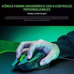 Mouse Gamer Inalámbrico Razer Basilisk V3 X Hyperspeed Rgb Negro