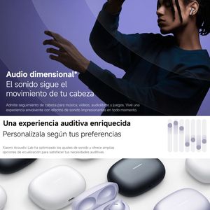 Xiaomi Redmi Buds 6 Pro, Audífonos Táctil Anc 3-mic Ip54 Blk