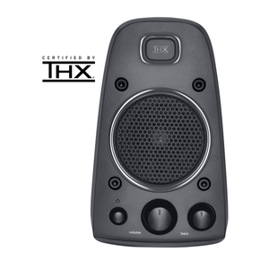 Parlantes 2.1 Logitech Z625 · 200 Watts RMS · Entrada Óptica