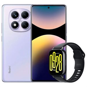 Celular Redmi Note 14 Pro 256GB /8GB, Violeta + Watch 5 Active Blk