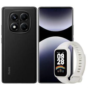 Celular Redmi Note 14 Pro 256GB /8GB, Negro + Band 9 Active Wht