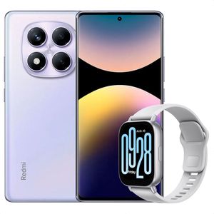 Celular Redmi Note 14 Pro 256GB /8GB, Violeta + Watch 5 Active Slv