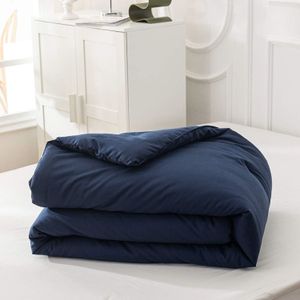 Duvet Unicolor 100% Algodón | Conttont | Azul Ocuro