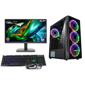 Computador PowerGroup Monitor 22 Pulgadas Procesador AMD ATHLON 3000G Memoria 16GB Disco Duro SSD 512GB  Sistema Operativo Windows 11 Preinstalado