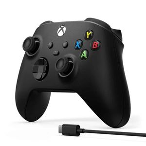 Control Inalámbrico XBOX + Cable USB-C Negro