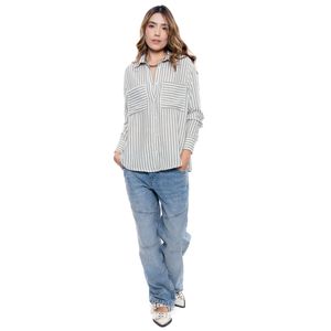 Camisa Oversized A Rayas