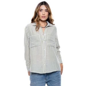 Camisa Oversized A Rayas