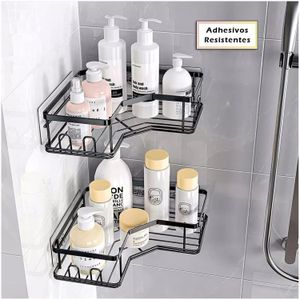 Organizador Ducha Repisa Baño Esquinero Set 2 Piezas