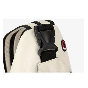Bolso Cruzado Unisex Con Cierre Deportivo Viaje Blanco