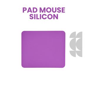 Pad Mouse Plano En Silicona Color Morado