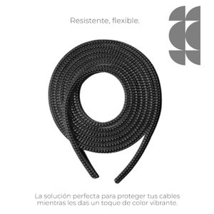 Cubre Cable Color Negro