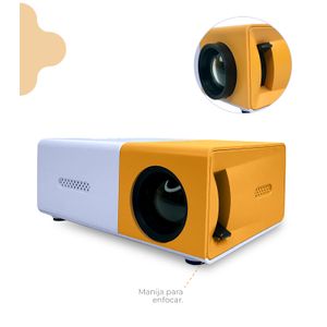 Mini Proyector Led YG 300 Amarillo