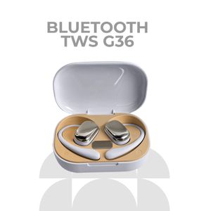 Audifonos Inalambricos TWS G36 Blancos