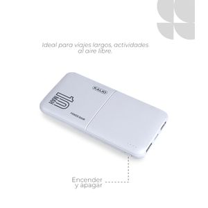 Power bank Mha 10000 R02 Blanco