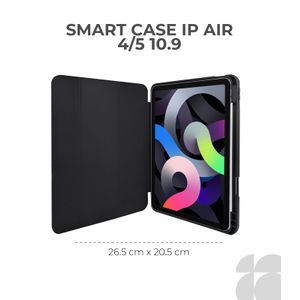 SmartCase Cristal IP Para Air4-5 10,9 Air6 2024 Negra