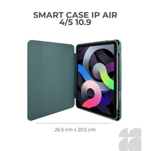 SmartCase Cristal IP Para Air4-5 10,9 Air6 2024 Verde