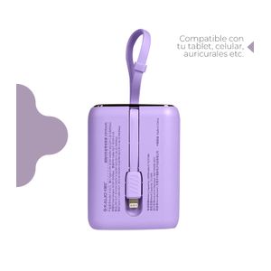 Power Bank De 10000 MH  K-A171 Morado