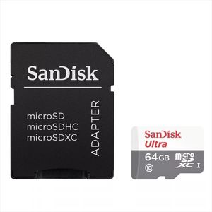 Tarjeta Micro Sdxc 64gb Sandisk Ultra Uhs-i C10 100mbs