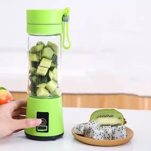 Licuadora Personal Portable Recargable Jugos Y Batidos Gym Verde