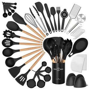 Juego De Utensilios De Cocina Multi 34 Piezas Resistentes Al Calor