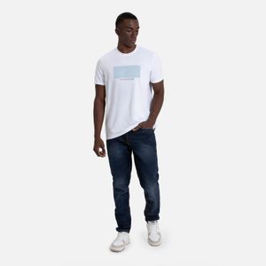 Camiseta Premium Manga Corta Color Blanco Para Hombre