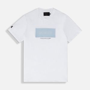 Camiseta Premium Manga Corta Color Blanco Para Hombre