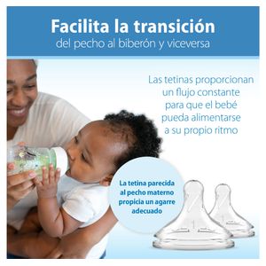 Set 2 Teteros Dr. Brown's Option+ BA 5oz decorado Jungla