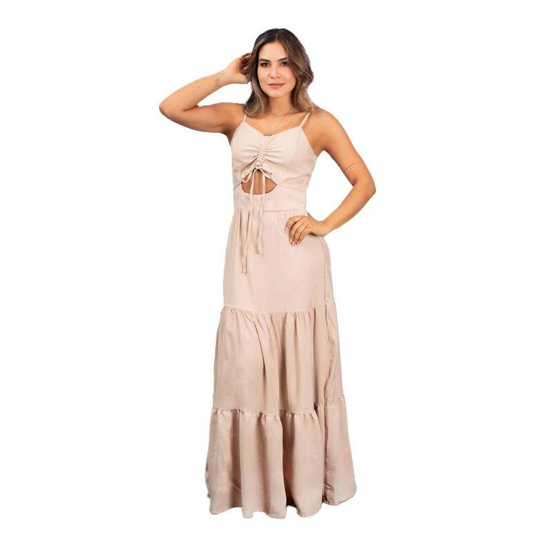 VESTIDO-TRUCCOS-JEANS-MUJER-B35057130-KAKI