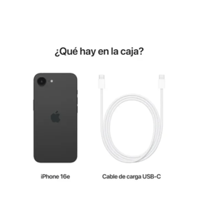 Celular iPhone 16E 128GB 5G Negro
