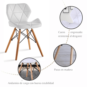 Silla Auxiliar Dais blanca