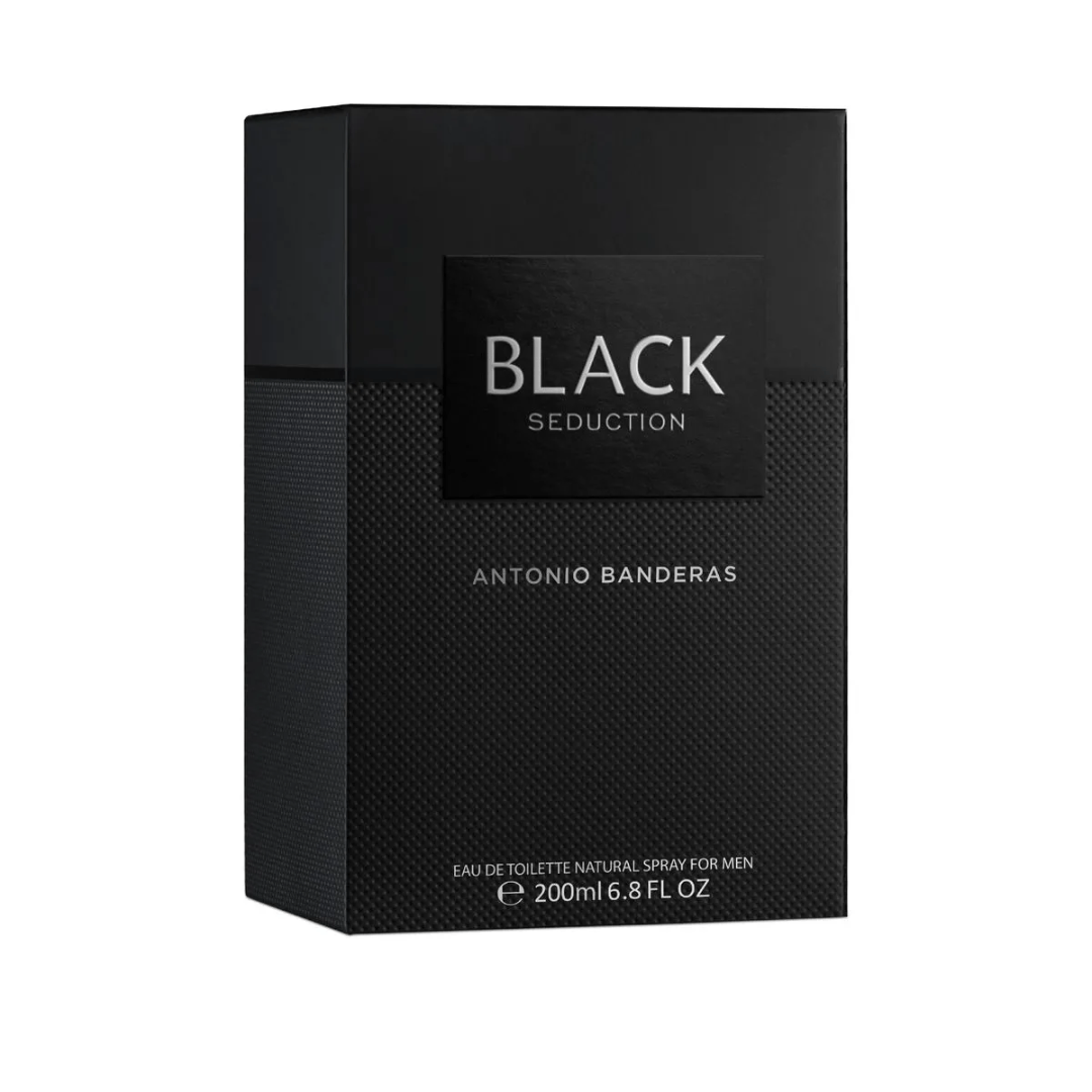 Perfume Antonio Banderas Black Seduction 200ml Para Hombre Agaval