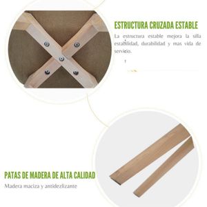 Silla Milano Tapizada blanco