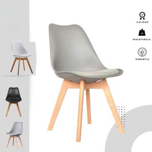 Silla Milano Tapizada gris