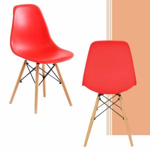 Silla Eames Adulto rojo