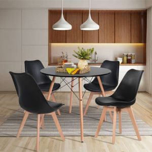 Set X2 Silla Milano Negro