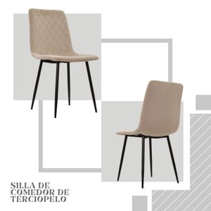 Silla de comedor Tapizada Best Arena
