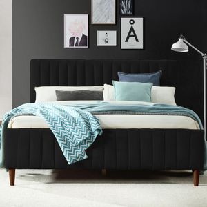Cama Doble + Colchon 2 Pillow 32 Cm + Cabecero Vitale negro