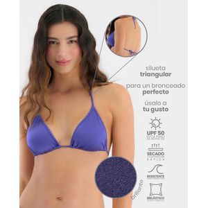 Top De Baño Bikini Se Anuda En Espalda Iris Bloom ST Even 99799