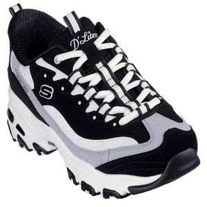 TENIS SKECHERS MUJER 150537BKNT D'LITES