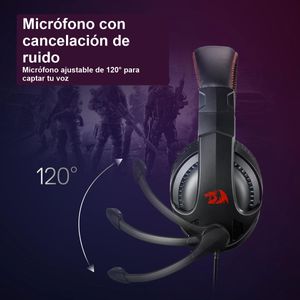 Diadema Gamer Redragon H211-RGB Cronus Micrófono Plug 3,5mm