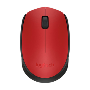 Mouse Inalámbrico Logitech M170, Cómodo Y Portátil, Win Mac  – Rojo