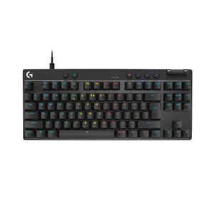 Teclado Gamer Logitech G Pro X TKL Rápido RGB Lightsync Blk