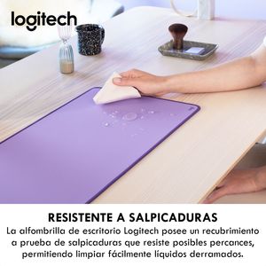 Alfombrilla De Escritorio Logitech Desk Mat Studio Series Lavanda