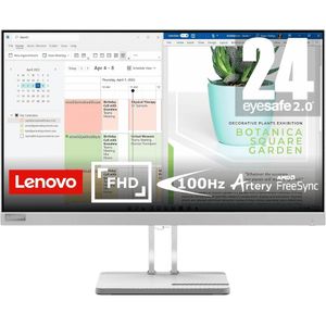 Monitor LENOVO 23.8 pulgadas VA L24e40 Gris