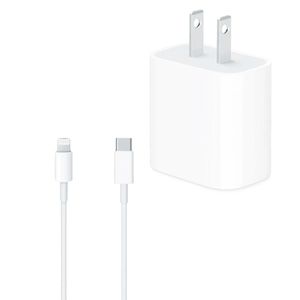 Combo Carga Rápida Apple 20W – Cargador + Cable Original