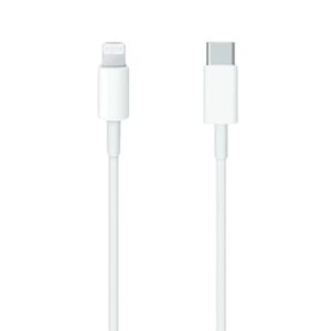 Cable APPLE USB-C a Lightning de 1.0 Metro Blanco ORIGINAL