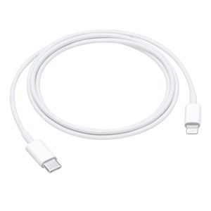 Cable APPLE USB-C a Lightning de 1.0 Metro Blanco ORIGINAL